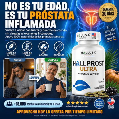 Hall prost ultra original: Resultados visibles desde la primer semana